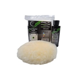 Creating The Difference TruCut Hand Applied Bowling Ball Polish Starter Kit with Polishing Pad | Powered by Turtle Wax | USBC Approved | 6500 Finish Grit | Cleans and Polishes
