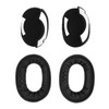 Ear Cushions Replacement Protein Leather Memory Foam Sponge Noise Isolation