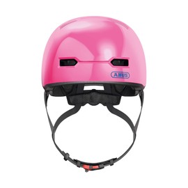 ABUS children's helmet Skurb Kid - robust bike helmet in skate style with room for a ponytail and various designs - for girls and boys - pink, size S