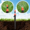 20Pcs Adjustable Micro Sprinkler Garden Drip Spray Nozzle Irrigation Watering