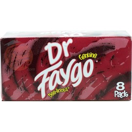Dr. Faygo! flavor soda pop, 12-fluid ounce cans, 8-pack in box (1)