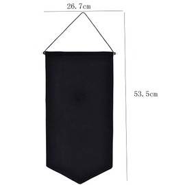 2pcs Cotton Canvas Wall-Mounted Brooch,Wall Hanging Jewelry Display Storage Set for Pin and Brooch Collections(A)