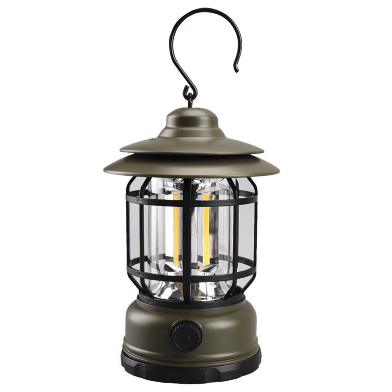 Outdoor Camping Light Campsite Lantern USB Rechargeable Night Light Emergency