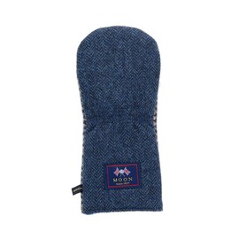 丸眞 ゴルフ ヘッドカバー イギリス MOON コバルトヘリンボーン 初心者 0415007400