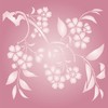 Cherry Blossom Stencil 6.5 x 6 Inch (S) - Japanese