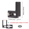 FOTGA HDMI Cable Clamp, Aluminium Alloy Universal Fixator Tether Tool