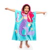 Toalla de playa con capucha para niños pequeños, 100 %