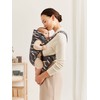 BabyBjörn Baby Carrier Mini, Anthracite/Landscape Print, Cotton | Newborn Carrier