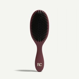 REMI CACHET Hair Smoothing Brush Claret | Smooth Cushioned Pad with Flexible Nylon Bristles | All Hair Types Natural & Extensions Reduced Tangles Breakage