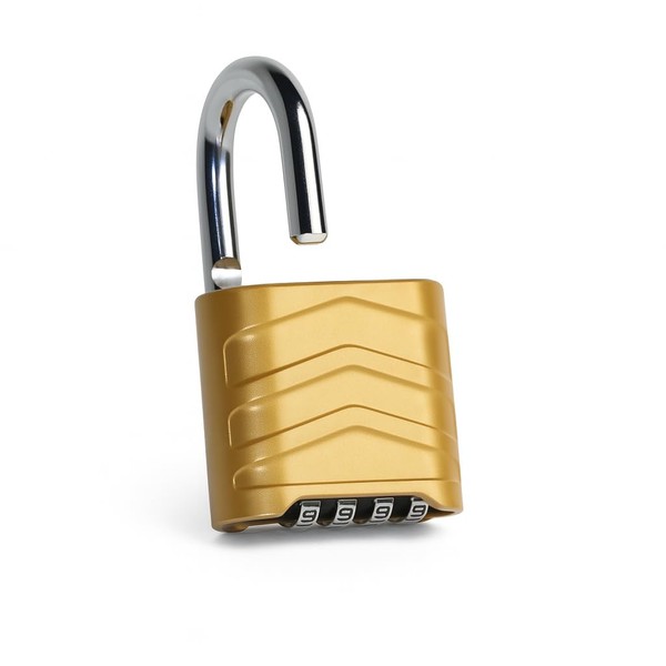 SPARDEE Large Combination Lock, 56mm 4-Digit Padlock with 8mm Shackle,