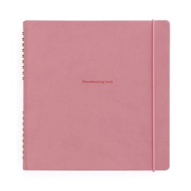 CP014 Housekeeping Book, Pavo, High Tide, Easy, Household Account, Notebook, Pink
