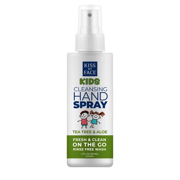 Kiss My Face Hand & Body Lotion - Citrus Scent - Hydrate And Soothe Skin - Vegan & Cruelty-Free - Easy To Use Hand Lotion Pump - Added With Tea Tree And Aloe - 9 fl oz Bottle