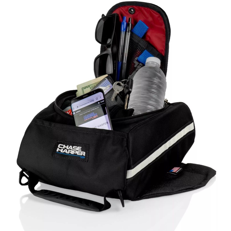 Chase Harper 1700 Black BC Magnetic Mini Aeropac Tankbag