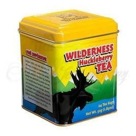 Tea, Huckleberry, Wilderness, 24 Tea Bags in a Decorative Tin