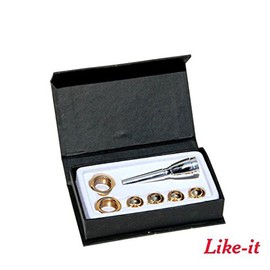 Brass Gold Silver Plated Bb and C key Trumpet Mouthpiece 3C 2C 2B 3B Trumpet Part