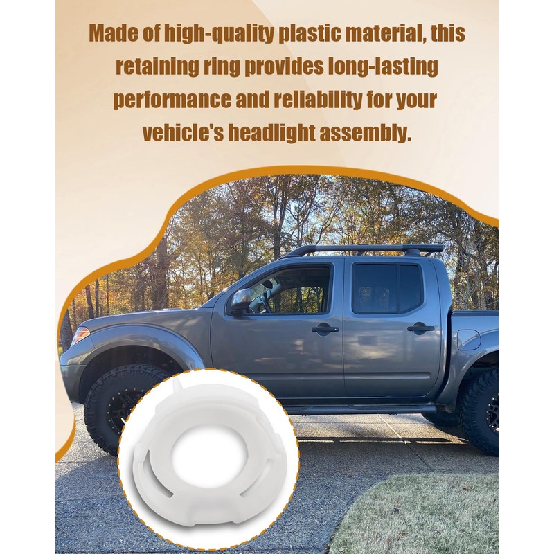 26029-0Z800 Headlight Bulb Retainer Ring, Fit for Nissan Frontier 2005-2019