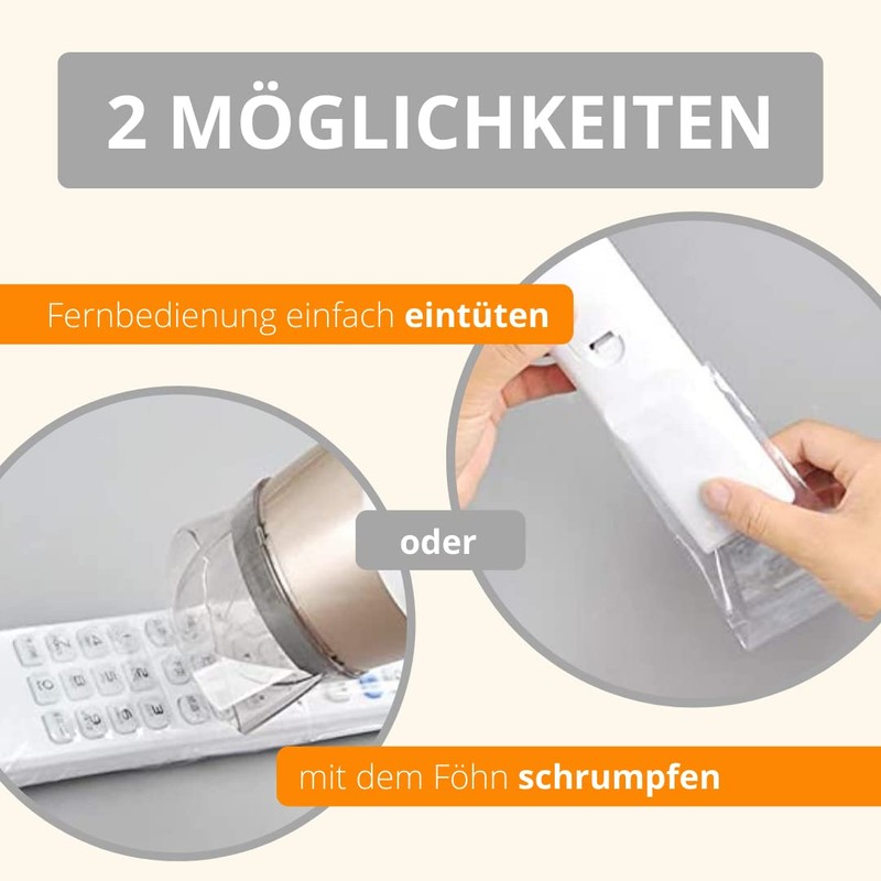 AMATHINGS Remote Control Protective Case (Pack of 100) - Universal