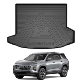 Mixsuper Cargo Liner for Chevy Equinox/GMC Terrain 2025 2026, All Weather Cargo Mat for Chevy Equinox Rear Trunk Liner Black