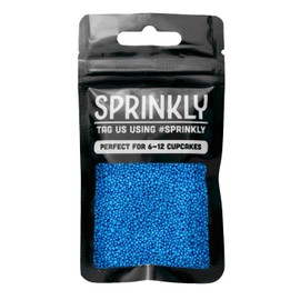 SPRINKLY - Glimmer 100's & 1000's (No E171) - Blue - 30g