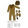 California Costumes, Lion Jumpsuit With Motion Mask, Men's Size S/M