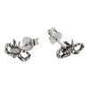 Touch Jewellery 925 Sterling Silver Scorpion Stud Earrings with Oxidized