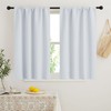 RYB HOME 45 inch Curtains for Kitchen Room Darkening Privacy