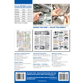 Suzuki GSF650/1250 Bandit & GSX650/1250F (07-14) Haynes Manual (Paperback)