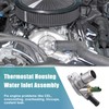 X AUTOHAUX Engine Coolant Thermostat Housing Assembly 55202371