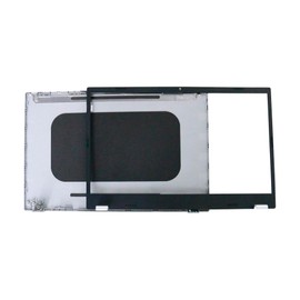 RGBBYTE LCD Back Cover Front Bezel Frame Silver for Acer Aspire A315-24P-R7VH A315-24P A315-24PT A515-58M