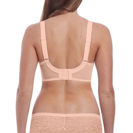 Freya Women's Fancies Lace Balcony Underwire Bra, Natural Beige, 34HH