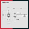 KOTARBAU® Adjustable Gate Hinge M12 The Perfect Solution for Any