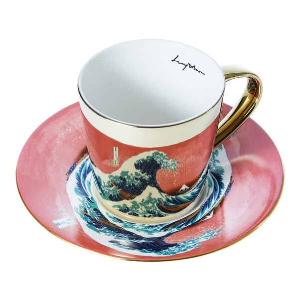 [JP] Luycho Homage Mirror Cup The Great Wave Off Kanagawa 11.2 fl oz (330 ml)