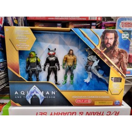 Spin Master Aquaman and The Lost Kingdom Sunken Citadel Exclusive 4 Figure Pack