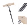 Violin Peg Hole Reamer Stainless Steel Incisive Edge Ergonomic Wooden