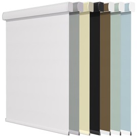 MYshade Custom Size Blinds Blackout Shades for Indoor Windows, Cordless Roller Shades Fabric Room Darkening Inside Outside Mount Customized Blinds