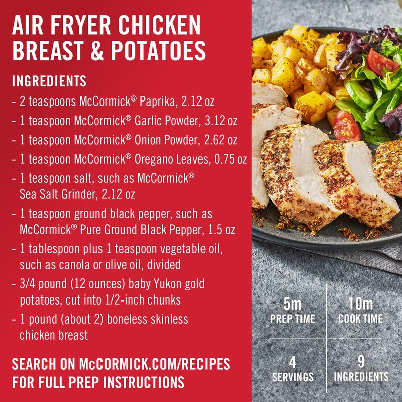 McCormick Garlic Powder, Non GMO, Made from Fresh, Whole Garlic