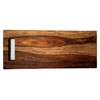 Mountain Woods Natural Brown Organic Edge-Grain Hardwood SHEESHAM wooden Server