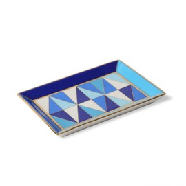 Jonathan Adler Sorrento Rectangular Trinket Bowl, Blue
