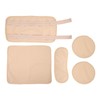4pcs Castor Oil Packs Set Prevent Leakage Adjust Strap Reusable