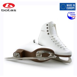 Botas - Model: Regina/Made in Europe (Czech Republic) / Ice Skates for Women, Girls/Nicole Blades/Color: White, Size: Adult 10.5
