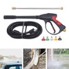 Pressure Washer Gun Kit 3000psi Long Power Washer Gun with