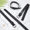 FINGERINSPIRE 4 Pcs Traditional Kilt Extender Straps Leather Cuff Belt