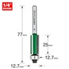 Trend Craft C205X1/4TC Pro 1/4in shank bearing guided trimmer cutter