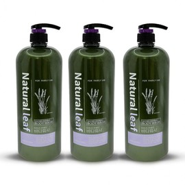 Natural Leaf Tea Tree Lavender Floral Scent Body Wash 1500ml 3 Count