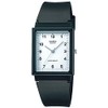 Casio MQ-24 Resin Wristwatch, Casio Collection, black/white (square), 1 piece,