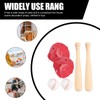 Kisangel 2 Sets of Miniature Baseball Bats Gloves Ball Kit