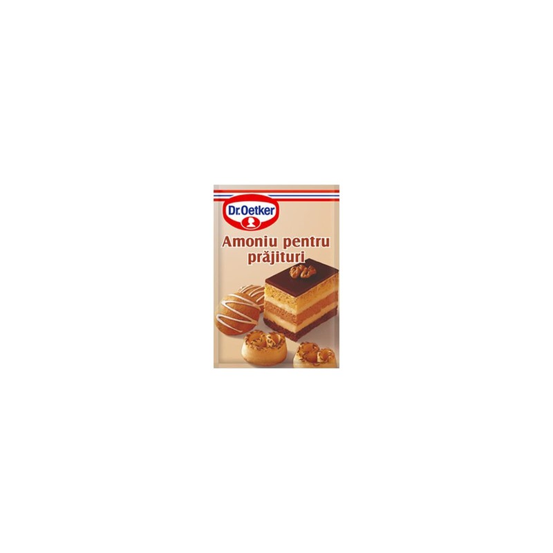 Dr. Oetker Ammonium for Cakes E503 and E504 rising agent