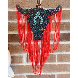 Bull Skull Car Freshie - Love Spell