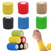 WADY Vendajes Autoadhesivos, 6 Rolls Vendaje Deportivo Autoadheribl, Venda Adhesiva