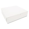 Bakery Box 10X10X2.5 WHI 250
